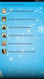 Disini dirinya meminta restu kepada ayahnya dan juga ibunya untuk pergi ke hadhramaut, yemen untuk mencari ilmu yang lebih dalam. Kumpulan Ceramah Habib Ali Zaenal Abidin Al Hamid Fur Android Apk Herunterladen