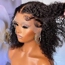 100 percent human hair lace front wig