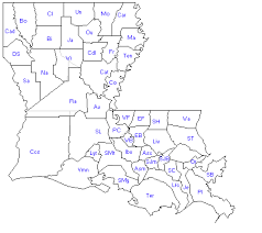 View all zip codes in la or use the free zip code lookup. Louisiana Parish Maps And Atlases