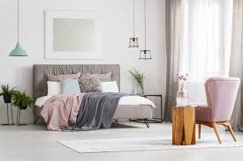 It offers a feminine pop of color in the otherwise neutral room yet allows the maison drucker lacquered rattan headboard and arteriors sconces to shine. Pastel Colored Bedroom Design Ideas And How To At Home Divas