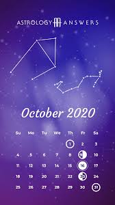 Astrology Calendar October 2020 Astrologyanswers Com Here's your horoscope for today: astrology calendar october 2020