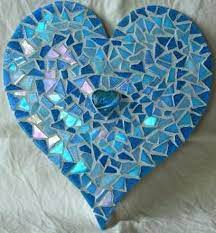 Mosaic Heart Love These Colors Mosaic Art Heart Art Mosaic