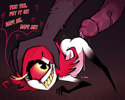 hazbin hotel, niffty (hazbin hotel), salaciousships, 1 eye, 1boy - R34 Vault