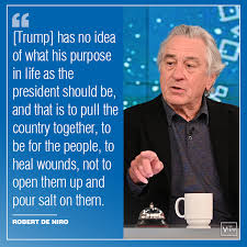 Robert de niro_official, new york, new york. The View Actor Robert De Niro Speaks Out On The Facebook