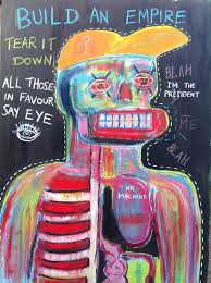 What was i doing when we met? Chairmen Of The Bored Painting By Jesse N Diss Saatchi Art