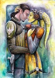 Hera And Kanan By Jankalateckova On Deviantart Star Wars Poster Star Wars Books Star Wars Artwork
