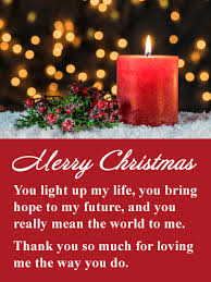 You Light Up My Life Romantic Merry Christmas Card Birthday Greeting Cards By Davia Merry Christmas Quotes Merry Christmas Card Birthday Greeting Cards