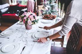 Table setting (laying a table) or place setting refers to the way to set a table with tableware—such as eating utensils and for serving and eating. How To Set A Table Www Learnmoreskills Com Learnmoreskills Com