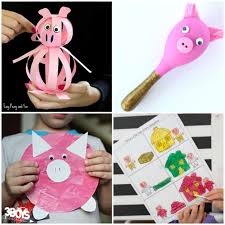 Get some pieces of a3 paper and draw a large circle on each one. Easy Pig Activities For Toddlers 3 Boys And A Dog 3 Boys And A Dog