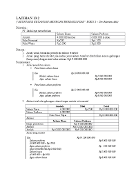 Contoh Soal Dan Jawaban Akuntansi Keuangan Menengah 2 Dapatkan Contoh