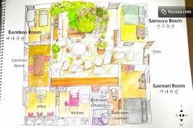 This type of heating system is quite common in. Floor Plan Korean Apartment Design Novocom Top