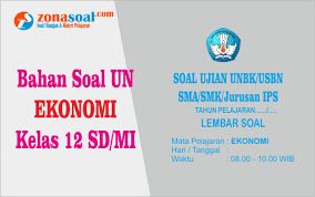 Artinya setiap soal memiliki peluang sebanyak 1/4 atau 25% kemungkinan memilih jawaban yang tepat, bila dilihat memang rasanya cukup sederhana dan pertama yakni passing grade atau ambang batas nilai, apa itu passing grade? Bahan Soal Ujian Unbk Usbn Ekonomi Tingkat Sma Smk Lengkap Kunci Jawaban