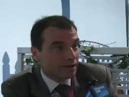 Pierre Perron au salon du GSM de Barcelone