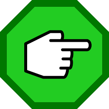👆 backhand index pointing up emoji meaning. File Right Pointing Hand In Green Octagon Svg Wikipedia
