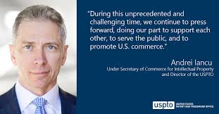 USPTO Director Andrei Iancu recently gave remarks at our first all-virtual  Patent Public Advisory Committee (PPAC) Quarterly Meeting:  https://bit.ly/2AtGuIl. Interested in learning more about PPAC? Visit our  website: http://bit.ly/2VD6sOV.