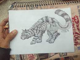 Cat On Point By Ruf Art Find Him On Instagram From Venezuela Venezuela Art Artist Monster Unreal Digital Drawing Accessories Art Kit Drawings