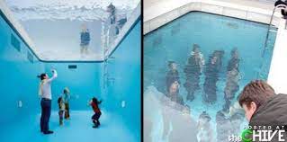 Mind Blowing Thechive Pool Art Swimming Pools Outdoor Art