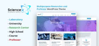 Nora carol photography / getty images starting a wordpress.com blog can seem intimidating if you're new to this space, but the entire process is easy for beginners. Sciencex Researcher Professor Education Wordpress Theme