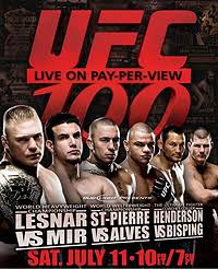 Кард / бои ufc on abc: Ufc 100 Wikipedia