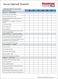 Maybe you would like to learn more about one of these? Restaurant Checklists