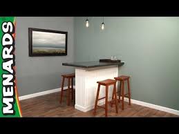 Build A Concrete Pub Table How To Menards Pub Table Bar Top Tables Home Decor Shops