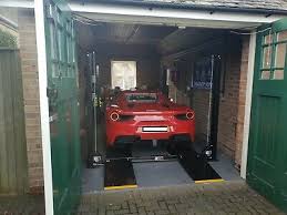 There are many types of parking solutions available to the consumer for both commercial and residential applications. 4 Post Parking Storage Lift Hi Quality 7 Sizes As Used By Mclaren 1749 Vat Ebay