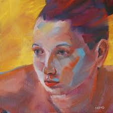 I'm happy Painting by Norberto Morales