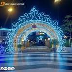 3D LED Christmas Decoration Lights Arch LED Motif Light with ...