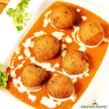 Malai Kofta Recipe (Paneer Kofta Curry) - Swasthi's Recipes