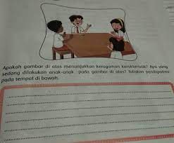 Apakah Gambar Diatas Menunjukkan Keragaman Karakteristik Apa Yang Sedang Dilakukan Anak Anak Pada Brainly Co Id