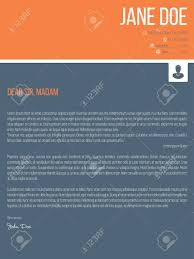 Cover letters are an essent. Colorful Modern Cover Letter Resume Cv Template Design Royalty Free Cliparts Vectors And Stock Illustration Image 59698722