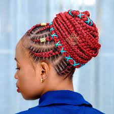 25 Trending All Back Ghana Weaving Style Ideas 2021 Thrivenaija In 2021 African Braids Hairstyles Braids Hairstyles Pictures African Hair Braiding Styles