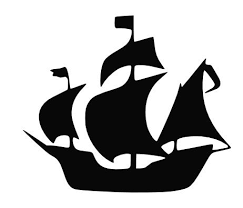 Applique Thanksgiving Templates Ship Silhouette Pirate Ship
