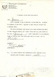 Letters Of Note Some Of The Greatest Missives You Will Ever Read Steve Martin Letters Of Note Lettering