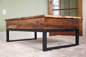 Reclaimed Barn Board Lift Top Coffee Table Wood Metal Coffee Table Modern Rustic Furniture Coffee Table Wood