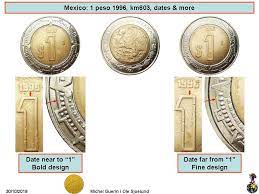 Estados unidos mexicanos did not appear on mexican 20 centavos coins until 1905. 1 Peso Mexico Numista