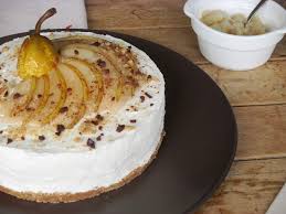 Cheesecake alle pere e ricotta. Cheesecake Ricotta E Pere Dal Dolce Al Salato Con Lucia