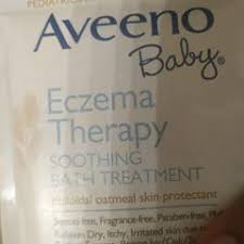 You may even want to gently rub some of the oatmeal. Aveeno Baby Eczema Therapy Soothing Bath Treatment Fragrance Free 5 Bath Packets 3 75 Oz 106 G Iherb