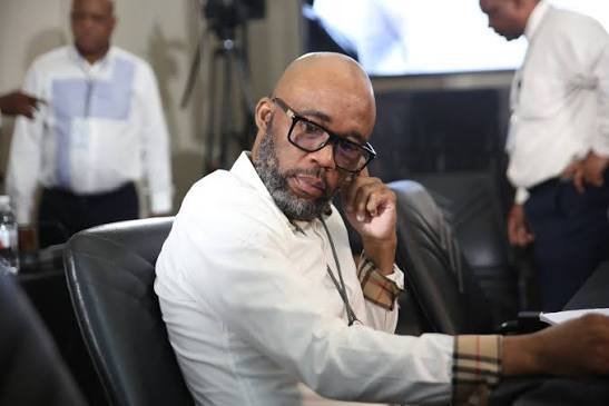 Cat' Matlala wears luxury Burberry clothing for ad hoc committee appearance