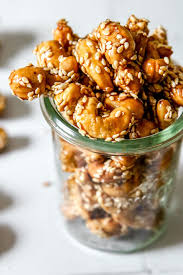 Sweet & Salty Sesame Honey Roasted Cashews - The Toasted Pine ...