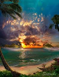 How Does It Look Like Being In Heaven Paradise Beautiful Nature Pictures Beautiful Sunset