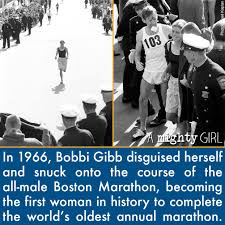 Snatch stealing in a crowd. A Mighty Girl Happy 75th Birthday To Bobbi Gibb The Facebook