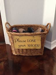 Please Remove Your Shoes Sign Shoe Storage Ideas Please Etsy Shoe Basket Home Diy Diy Home Decor