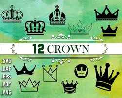 Download Crown Svg Princess Crown Svg Crown Clipart Crown Etsy In 2021 Crown Silhouette Crown Clip Art Svg