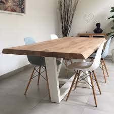 Table Cleopatre Live Edge En Chene Massif For Me Lab Salle A Manger Bois Massif Table Salle A Manger Table De Salle A Manger Bois