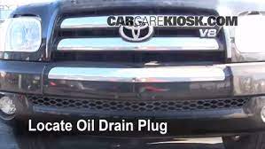 I then change the oil filter with new toyota filter. Oil Filter Change Toyota Tundra 2000 2006 2006 Toyota Tundra Sr5 4 7l V8 Crew Cab Pickup