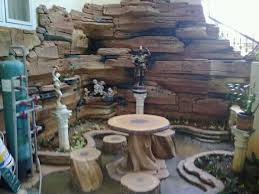 Jasa Pembuatan Kolam Dekorasi Relief Tebing Di Sidoarjo Surabaya Surabaya Barat Salwa Alam Art Kolam Ikan Taman Indah Taman Jepang