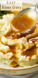 Easy Brown Gravy Recipe No Drippings Needed Brown Gravy Recipe Easy Brown Gravy Recipe Gravy Recipes