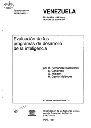 Son los que facultan a los individuos a la vida pública, a participar, a incidir en la cosa pública, en la republica, y están de sufragio dentro de un radio de 890 metros de las mesas receptoras de votos, a los electores, la aportación de armas, el uso de banderas, divisas u. Evaluacion De Los Programas De Desarrollo De La Inteligencia Venezuela Mision Unesco Digital Library