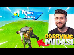 This skins ability but he actually comes from greek mythology. What Happens When You Carry Midas The Whole Game Fortnite Battle Royale